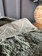 Gulvtæppe - COTTON Green 60x90 cm - VIAMAJA.DK