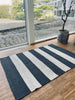 Gulvteppe i bomull - 60x90 cm koks / natur