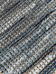 Gulvtæppe i denim og jute - 60x90cm - VIAMAJA.DK