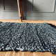 Gulvtæppe i flettet skind – 60x90cm - VIAMAJA.DK