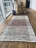 Gulvteppe i lær - 70x140cm Natur / Brun