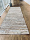 Gulvtæppe i læder - 70x200cm Beige - VIAMAJA.DK
