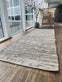 Gulvtæppe i læder - 70x200cm Beige - VIAMAJA.DK