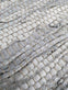 Gulvtæppe i lys grå skind - 70x200cm - VIAMAJA.DK