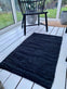 Gulvtæppe i skind – Sort 60x90cm - VIAMAJA.DK