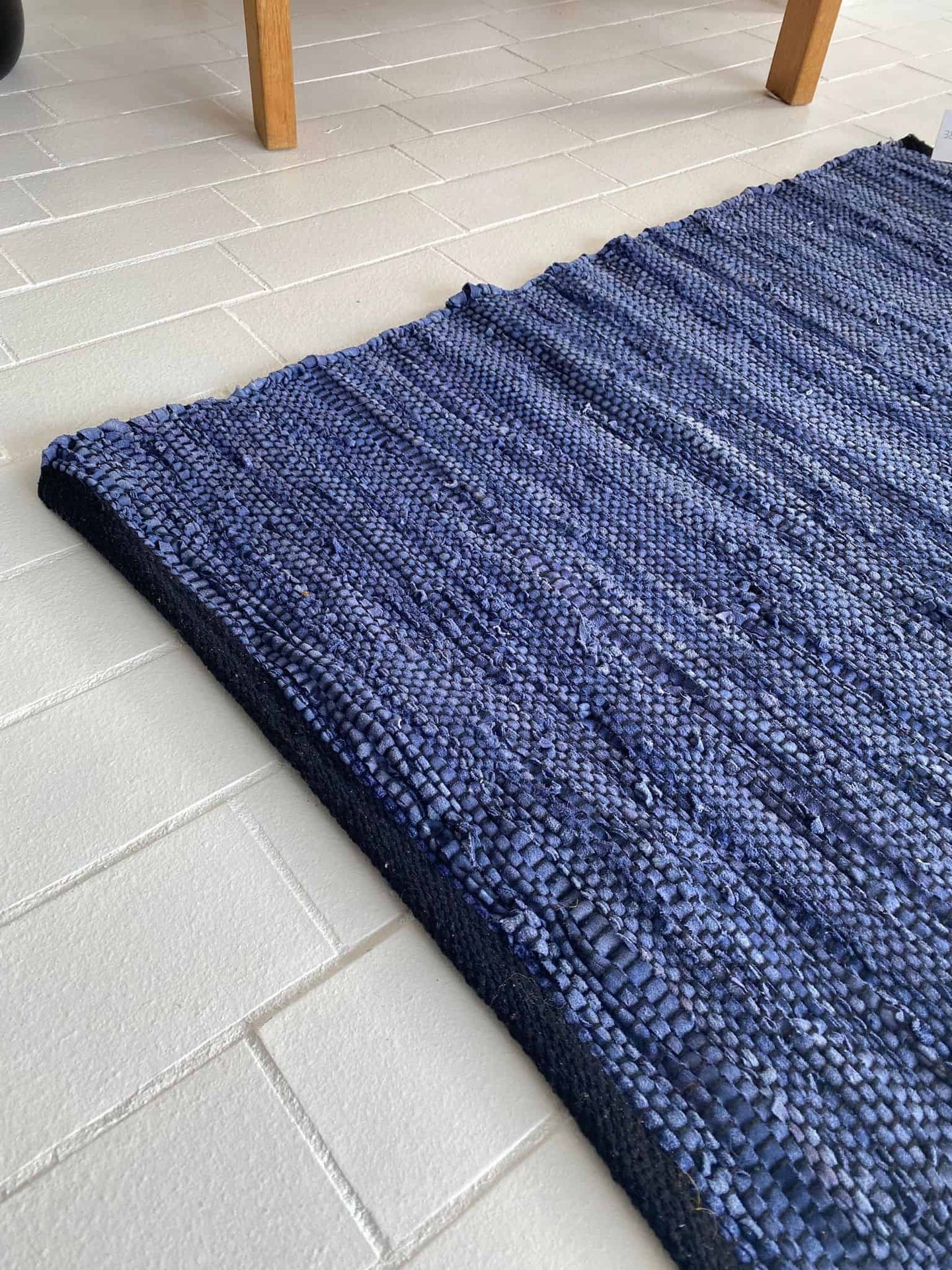 Gulvtæppe JEANS 70x200cm - VIAMAJA.DK