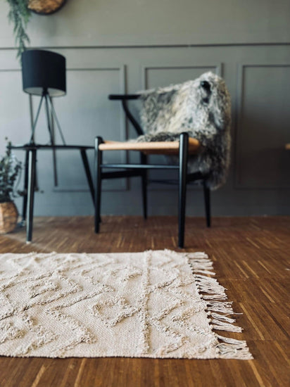 Gulvtæppe - TUFTED 60x90cm - VIAMAJA.DK