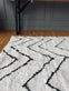 Gulvtæppe ZIGZAG 70x140 - VIAMAJA.DK