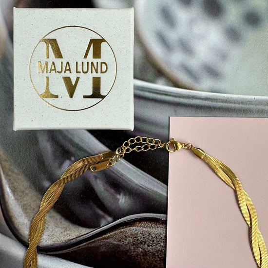 Halskæde Faith 18k forgyldt – Vandfast - VIAMAJA.DK