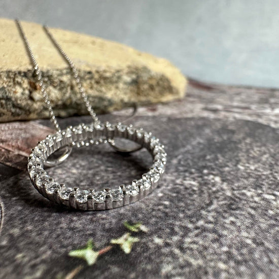 Halskæde Janice Sterling Silver - 50cm - VIAMAJA.DK