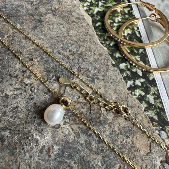 Halskæde Joanna 18K forgyldt Sterling Silver - VIAMAJA.DK