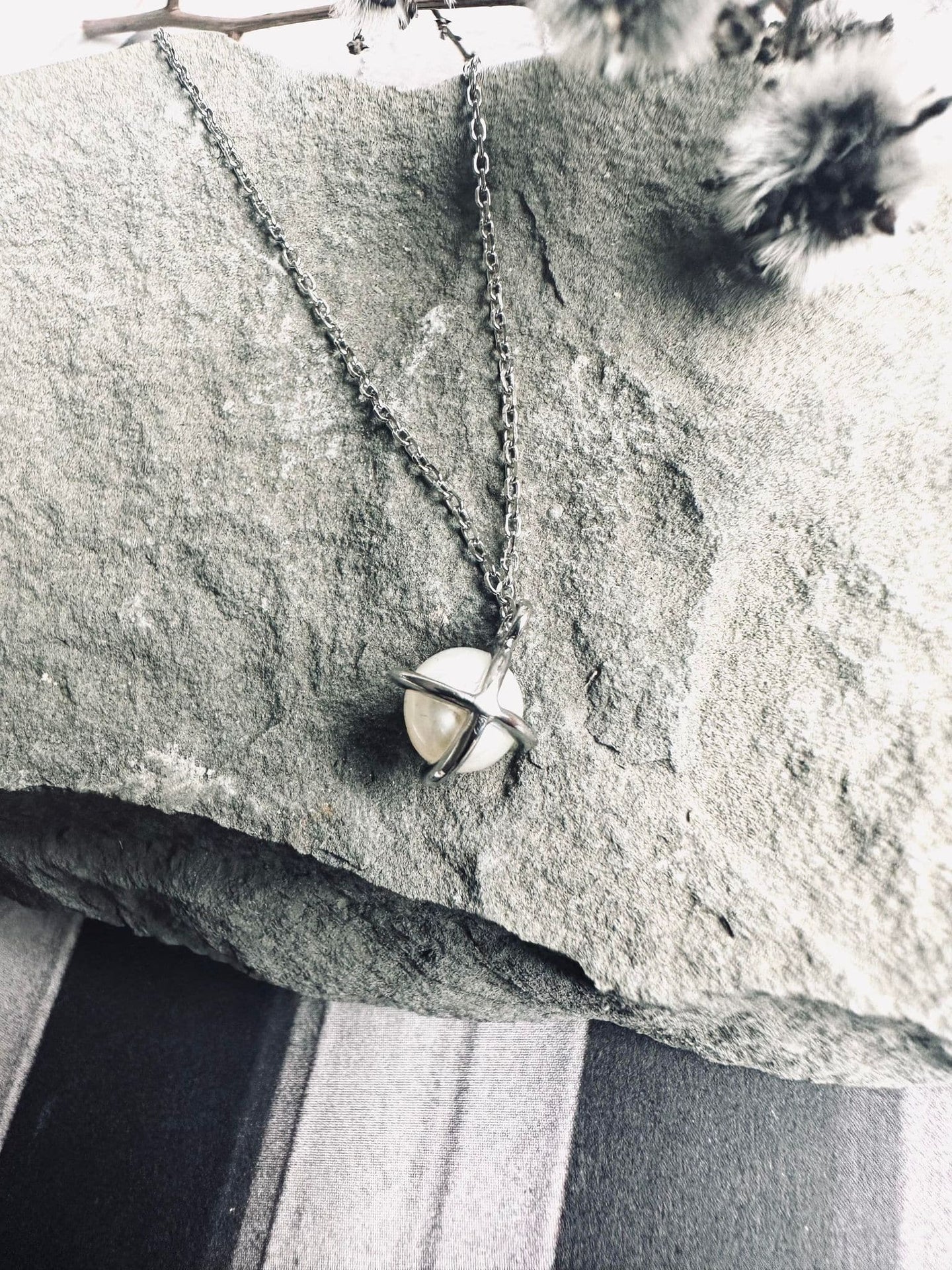 Halskæde Maggie Sterling Silver - VIAMAJA.DK