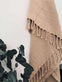 Hamam badehåndklæde - Sandfarvet – 80×180 - VIAMAJA.DK
