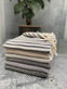 Hamam håndklæde – Diamond grå – 50x100 - VIAMAJA.DK
