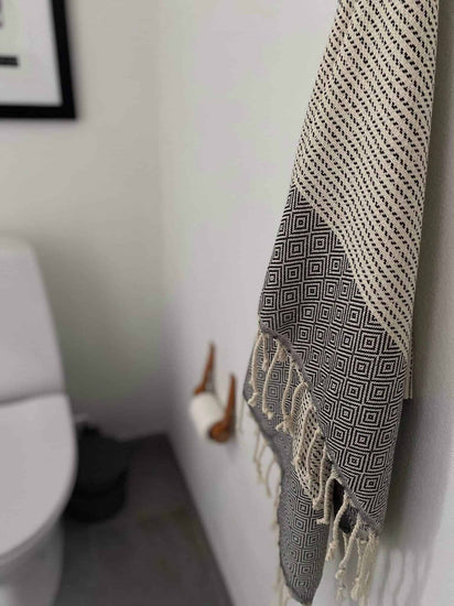 Hamam håndklæde – Dot – 50×100 - VIAMAJA.DK