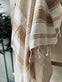 Hammam håndklæde - Beige summer - VIAMAJA.DK