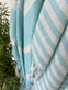 Hammam håndklæde - BLUE MIX Økotex - VIAMAJA.DK