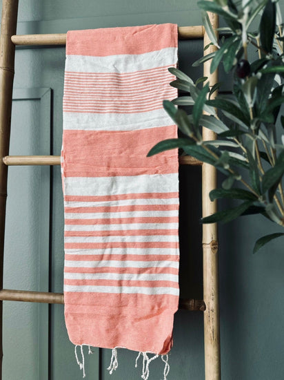 Hammam håndklæde – Coral - VIAMAJA.DK
