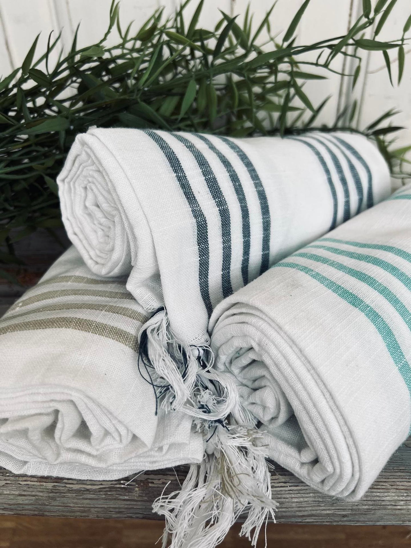 Hammam håndklæde - COTTON BLUE Økotex - VIAMAJA.DK