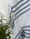 Hammam håndklæde - COTTON BLUE Økotex - VIAMAJA.DK