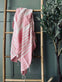 Hammam håndklæde – Pink - VIAMAJA.DK
