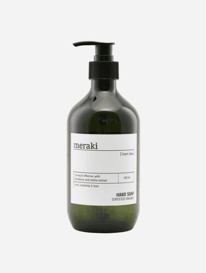 Hand soap, Linen dew Meraki 490ml - VIAMAJA.DK