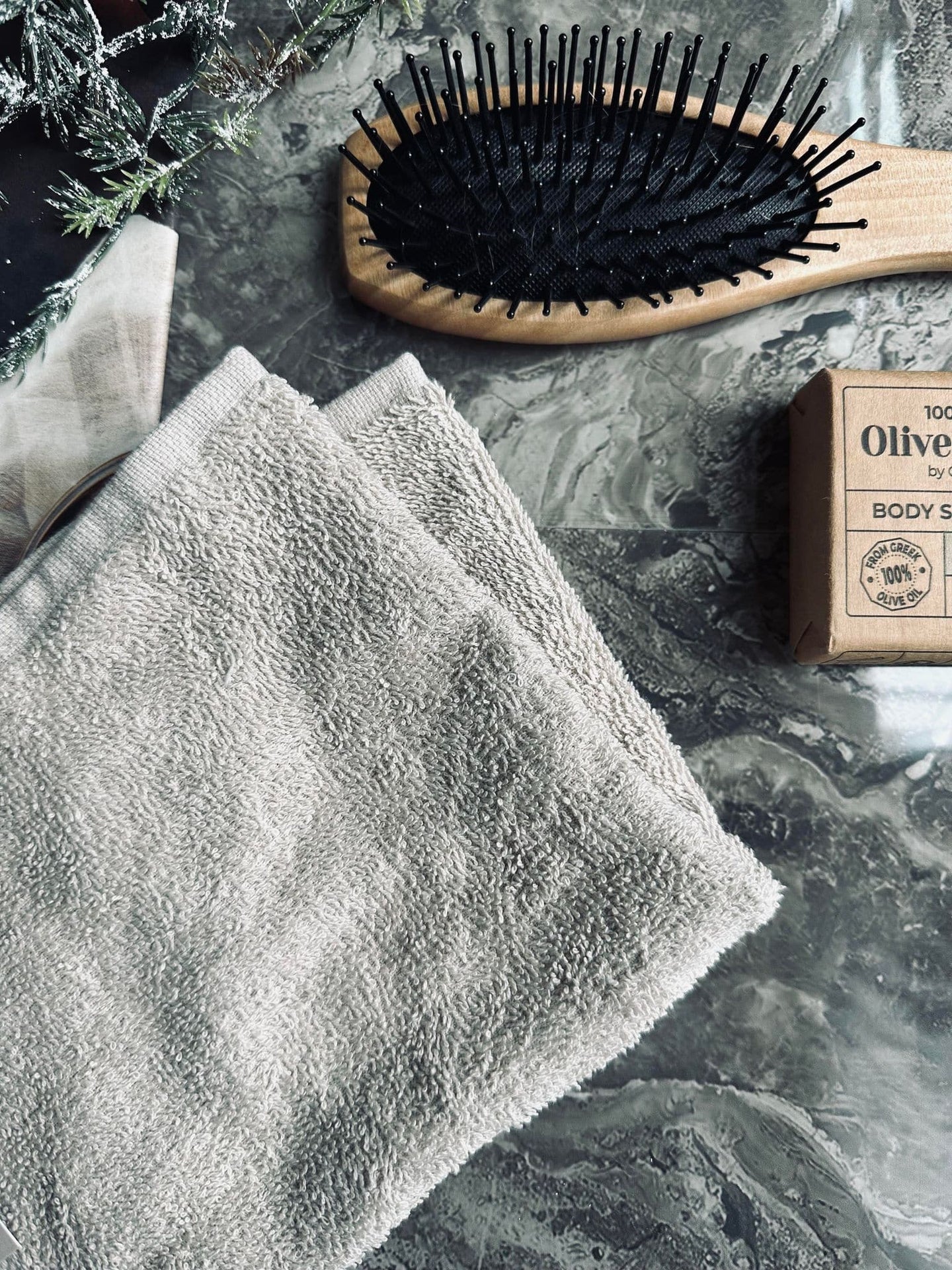 Håndklæde Sand - 50x100cm Øko-tex - VIAMAJA.DK