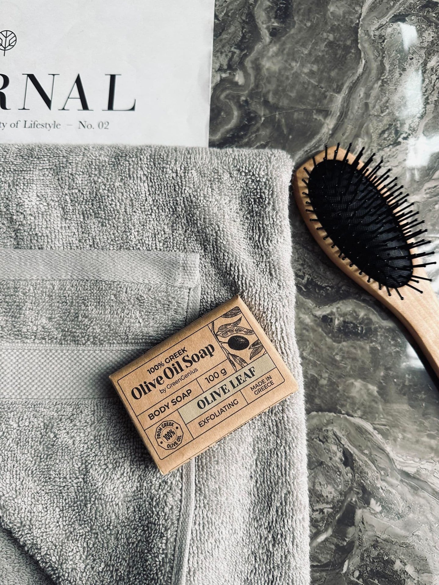 Håndklæde Sand - 50x100cm Øko-tex - VIAMAJA.DK