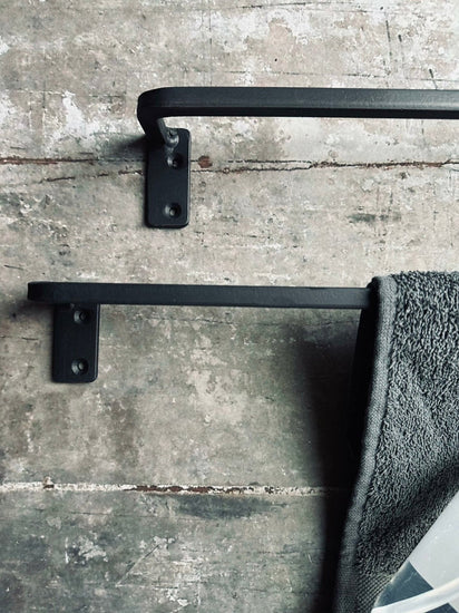 Håndklædeholder - Black 80cm - VIAMAJA.DK