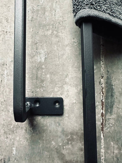 Håndklædeholder - Black 80cm - VIAMAJA.DK