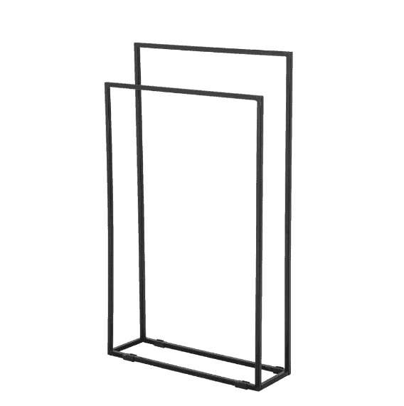 Håndklædeholder Sort, Metal - VIAMAJA.DK