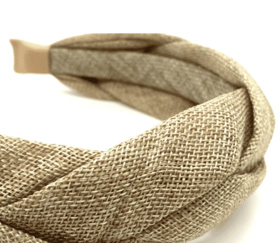 Hårbøjle i lys beige - VIAMAJA.DK