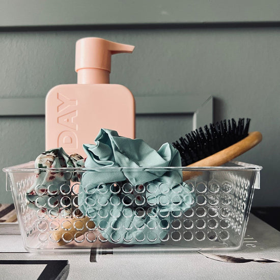 Hårelastikker scrunchie 2 stk - Green mix - VIAMAJA.DK