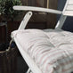 Havehynde Futon – Lyserød strib 40×40 - VIAMAJA.DK