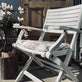 Havehynde futon – Store blomster 40×40 - VIAMAJA.DK
