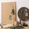 Hessian oppslagstavle 60 x 40 cm - Natur