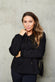 Hoodie Black Lux - VIAMAJA.DK