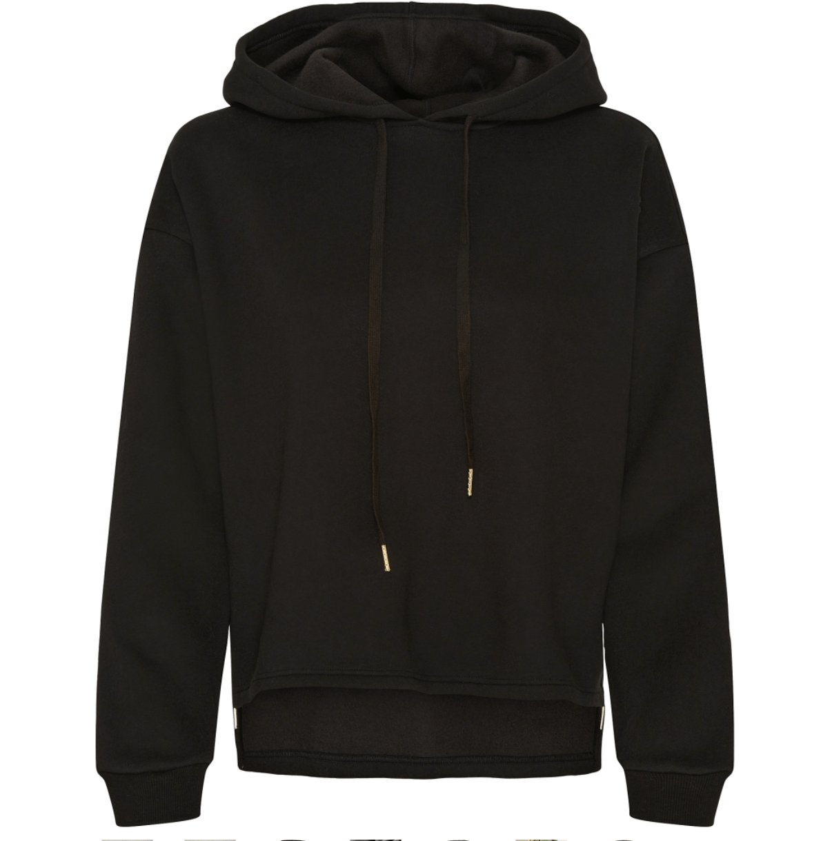 Hoodie Black Lux - VIAMAJA.DK