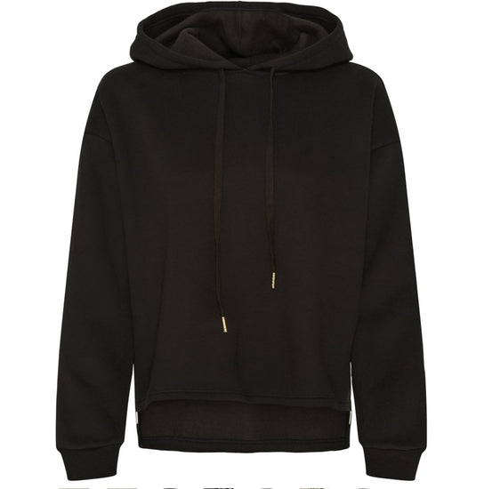 Hoodie Black Lux - VIAMAJA.DK