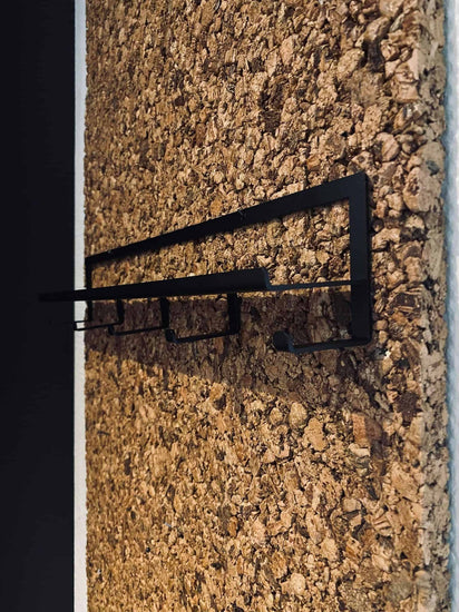 Hylde med knager - 45cm - VIAMAJA.DK