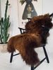 Islandsk lammeskinn - Rusty Brown