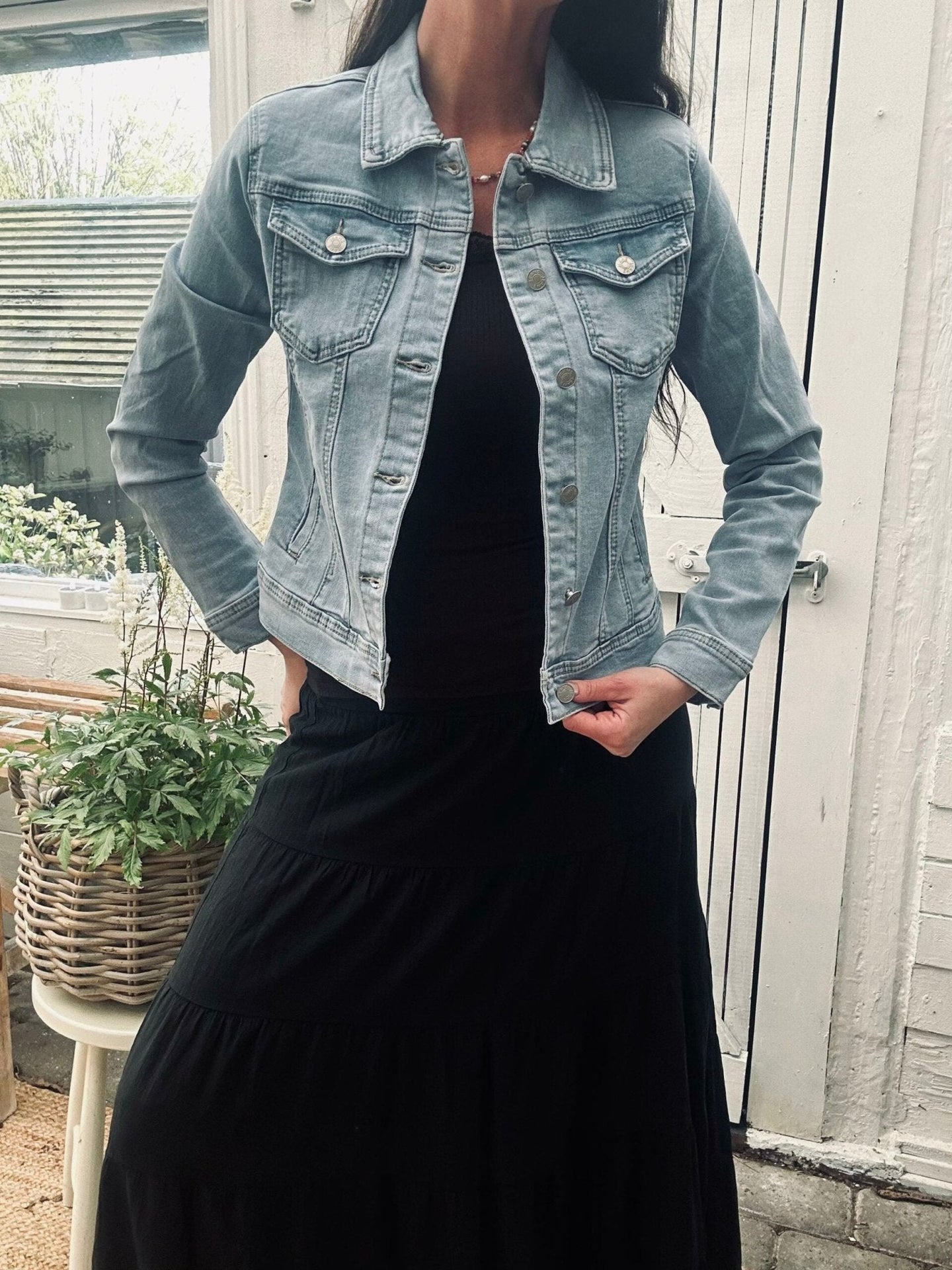 Jakke Denim - VIAMAJA.DK