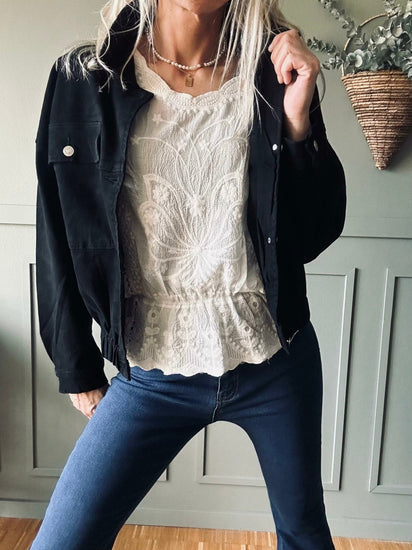 Jakke Hally black - VIAMAJA.DK