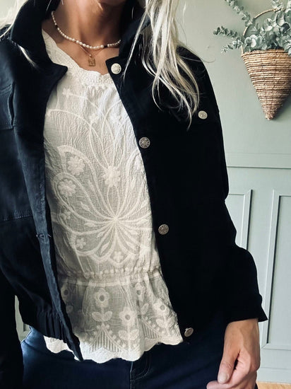 Jakke Hally black - VIAMAJA.DK