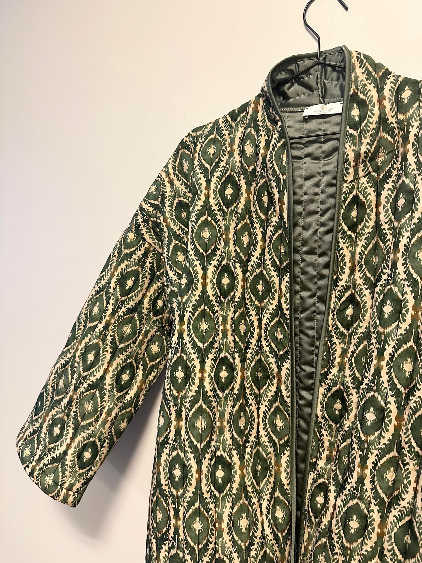 Jakke Quilt grøn - VIAMAJA.DK