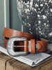 Jeansbelte - Cognac