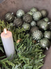 Julekuler 35 stk - 6 cm Grønn