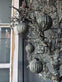 Julekugler 4 stk Mundblæst glas - Rillet grøn dia 7,5cm - VIAMAJA.DK