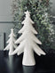Juletræ 22cm - Hvid porcelæn - VIAMAJA.DK