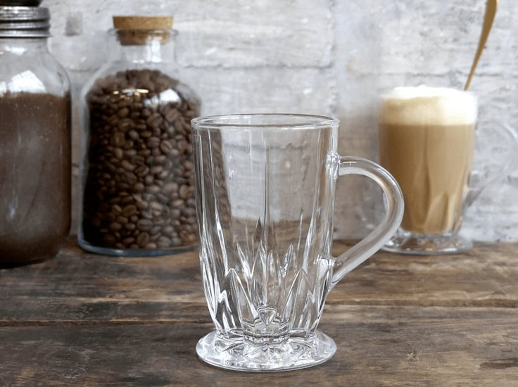 Kaffeglas med hank - VIAMAJA.DK